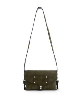 ALLSAINTS - Miro Suede Crossbody Bag