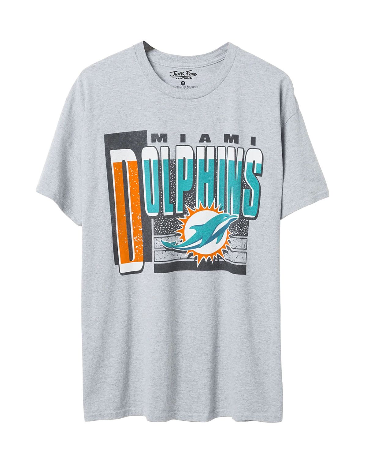 Junk Food Clothing Unisex Nfl Miami Dolphins Complete Tee