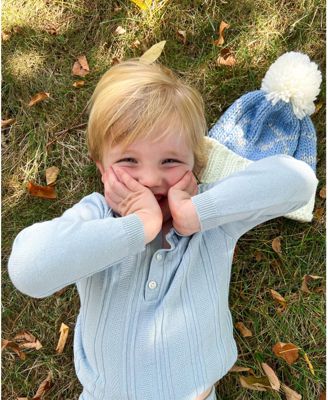 Boys' Golf Bobble Hat & Mittens Set - Baby, Little Kid, Big Kid