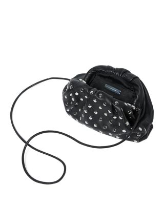 Bailey Pleated Leather Clutch