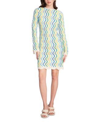 Capittana Piper Wavy Cover Up Mini Dress