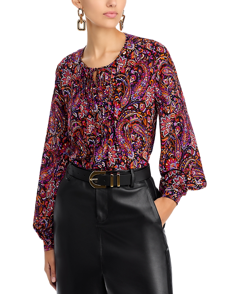 Kobi Halperin Roxanne Blouse In Black Multi