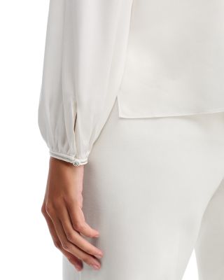 Eliza Stretch Silk Blouse