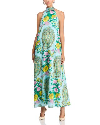 Kobi Halperin - Genesis Printed Halter Maxi Dress