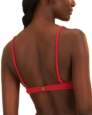 Matelasse Pineapple Bikini Top