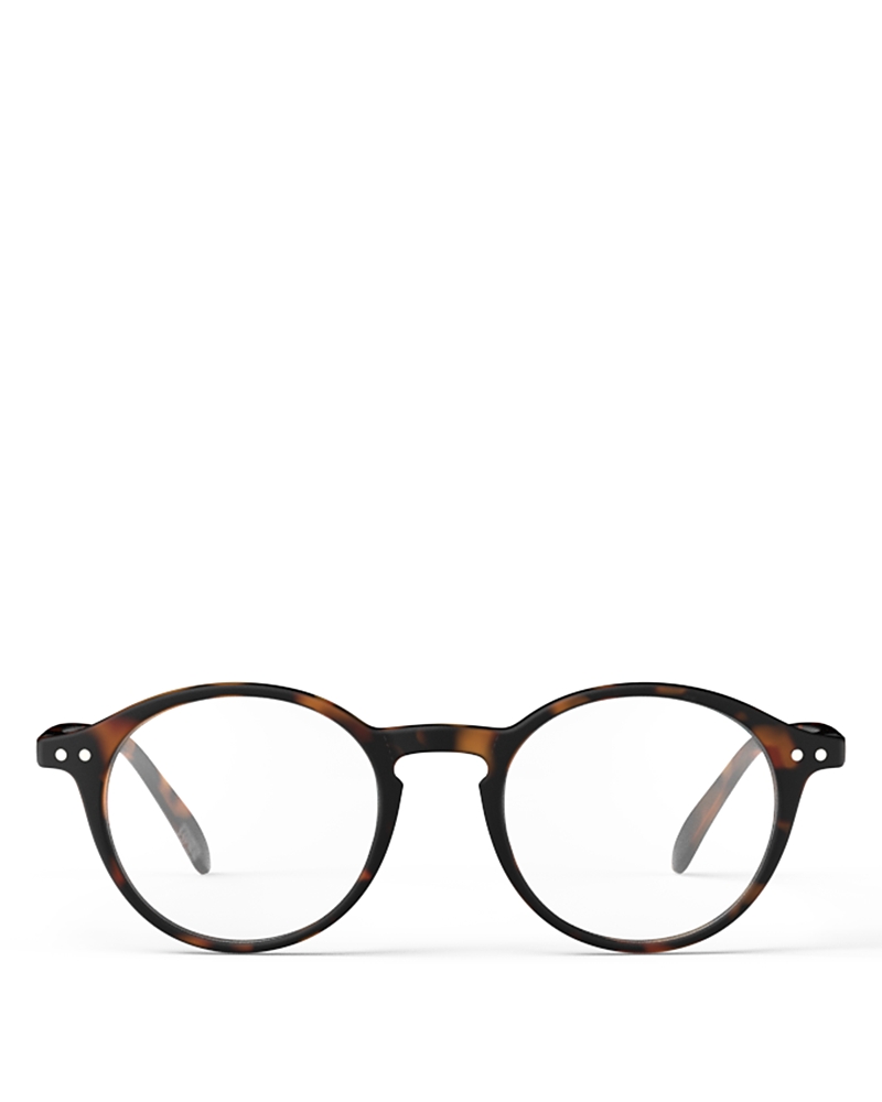 Izipizi Collection D Round Readers, 46mm In Tortoise