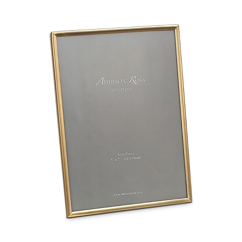 Addison Ross Thin Matte Gold Picture Frame, 5 X 7 In Gold