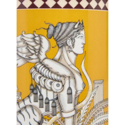 Sphynx Saffron Pillar Vase