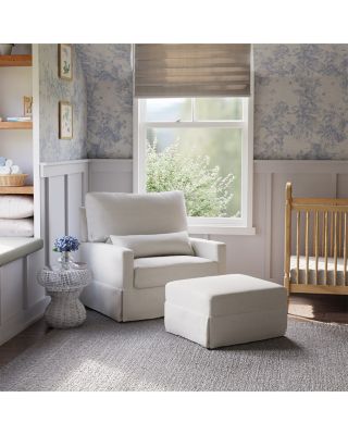 Crawford Gliding Ottoman | Water Repellent & Stain Resistant