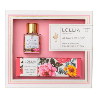 Lollia Always In Rose Perfume and Hand Cream Gift Set