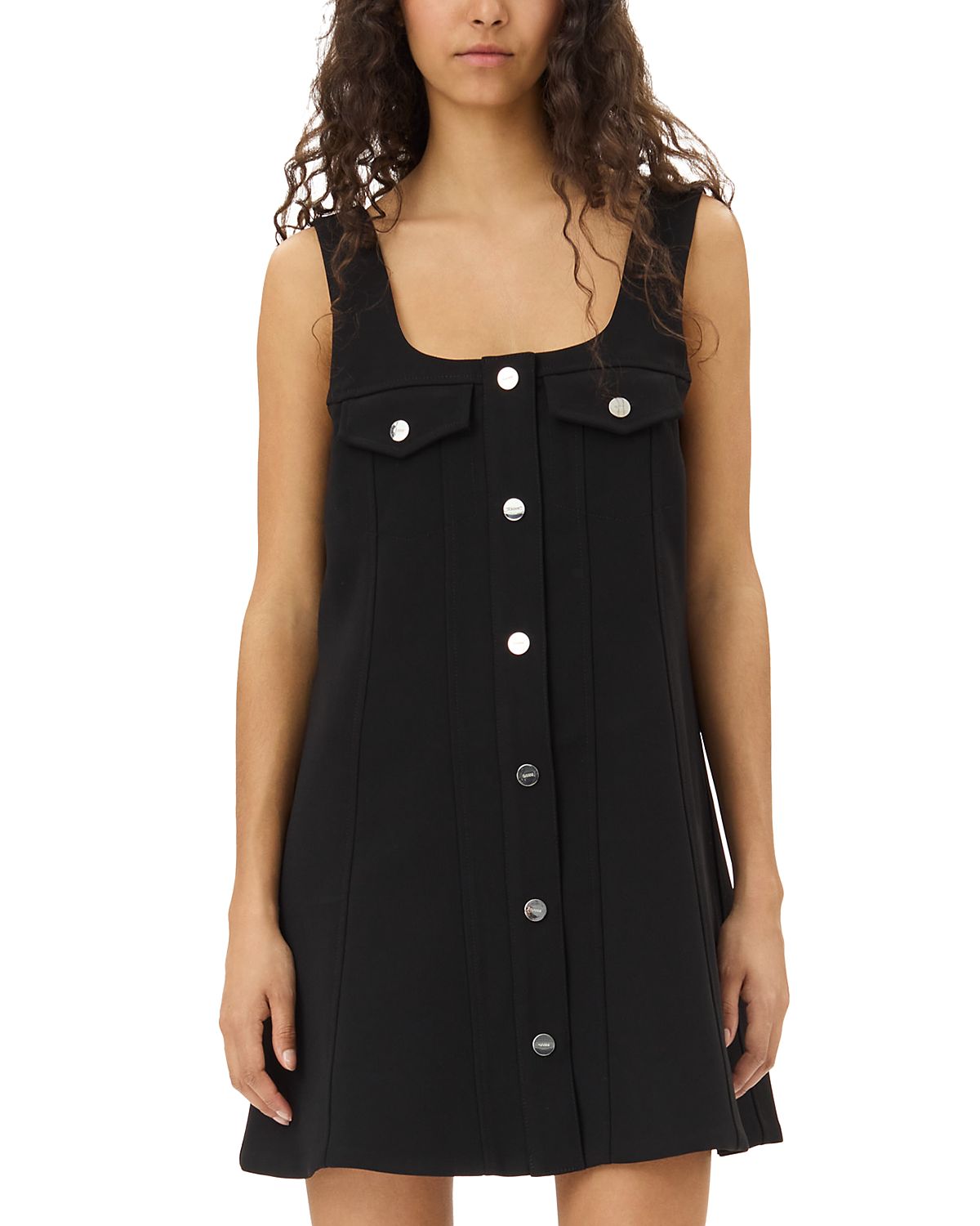 Ganni Sleeveless Mini Dress