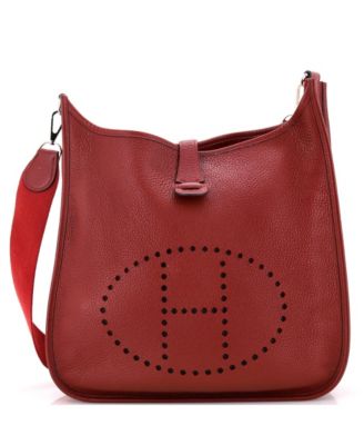 Pre-Owned Hermes Gm Evelyne Bag Gen I Clemence