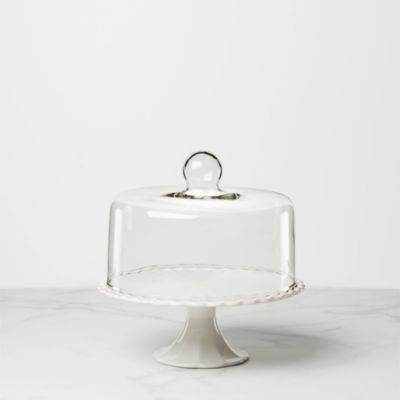 Cake Plate with Dome Lid 