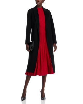 Mock Neck Midi Dress