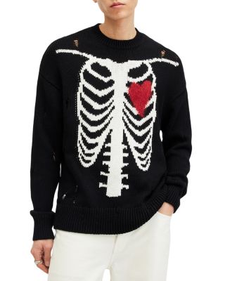 ALLSAINTS - Heartcage Cotton Oversized Fit Sweater