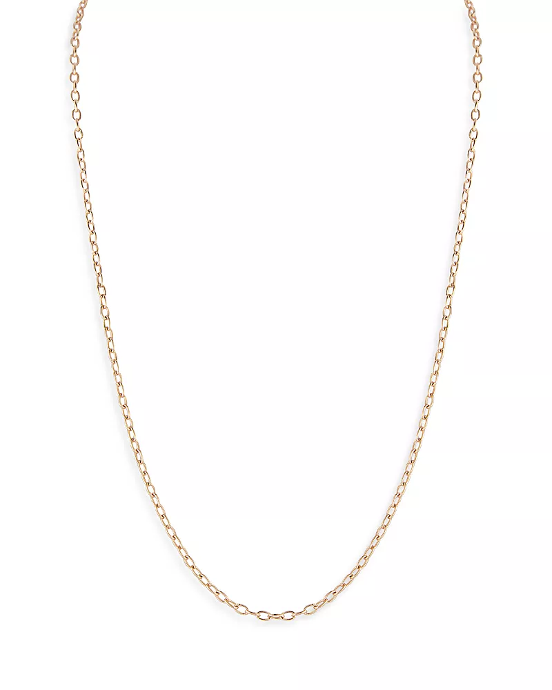 Walters Faith 18K Rose Gold Saxon Chain Necklace, 24