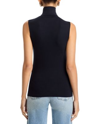 Sleeveless Turtleneck Top