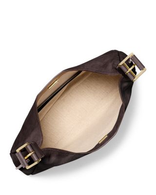 Nolita Large Leather Hobo Shoulder Bag