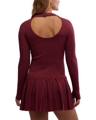 Emmy Pleated Skirt Mini Dress