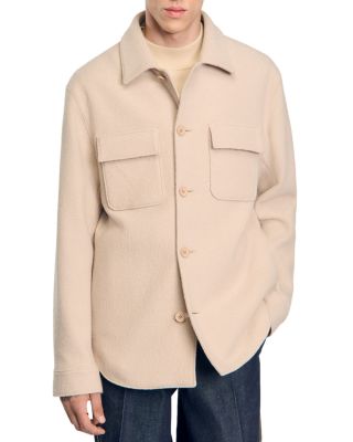 Sandro - Wool Shirt Jacket