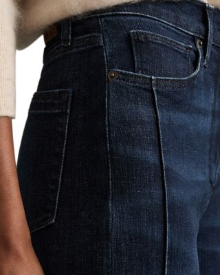 Heather Wide Leg Jeans in Dark Blue