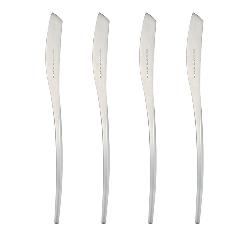 Vietri Natura Satin Finish Spreaders, Set of 4