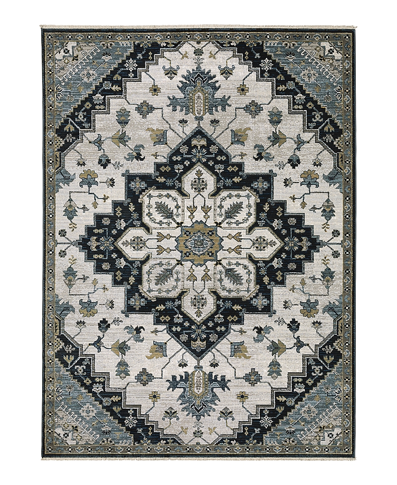 Oriental Weavers Keira Kei04 Area Rug, 7'10 X 10'10 In Blue
