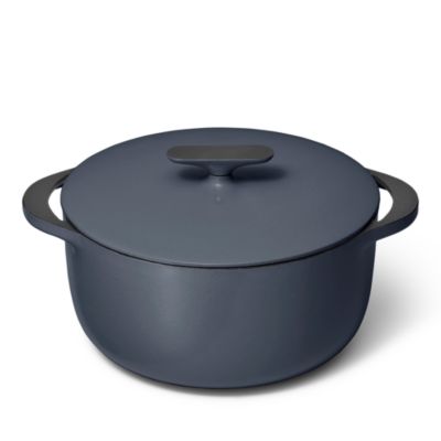 Enameled Cast Iron 6.5 Qt Dutch Oven with Flat Lid
