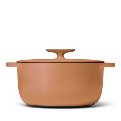 Enameled Cast Iron 6.5 Qt Dutch Oven with Flat Lid