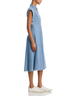 Ruben Denim Midi Dress