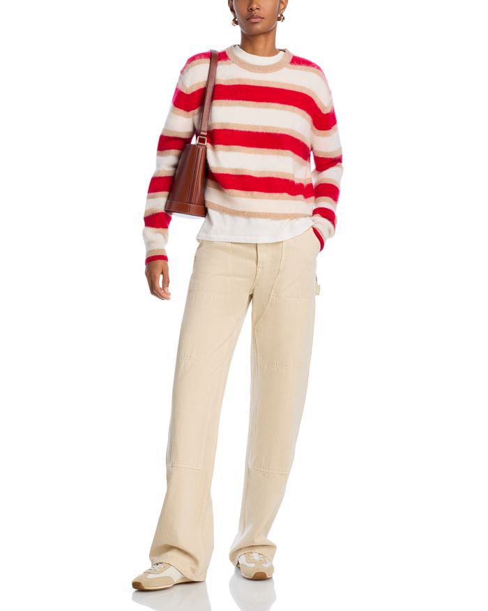 Grizzly Cashmere Striped Sweater