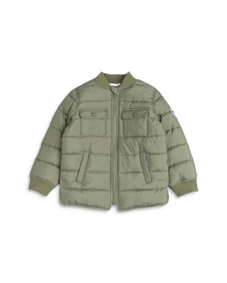 Miles The Label - Boys' Lichen Quilted Military Jacket - Baby