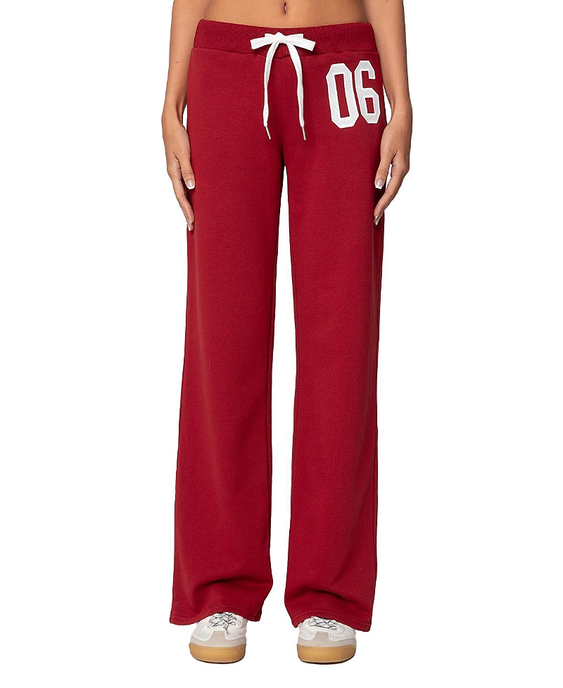 Edikted 06 Sweatpants In Burgundy
