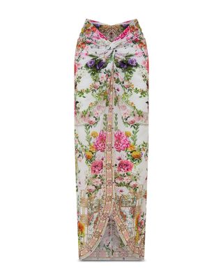 Camilla - Swim Sarong Cover Up in Egyptian Rose