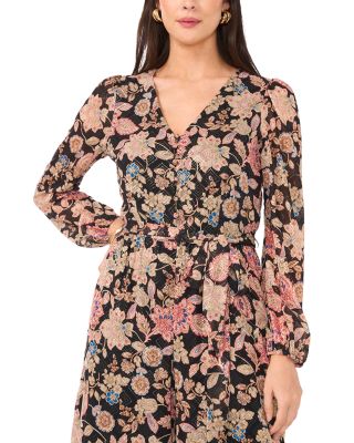 V Neck Tie Waist Jumpsuit