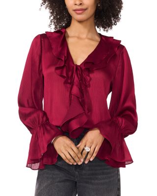 VINCE CAMUTO - Ruffled Top