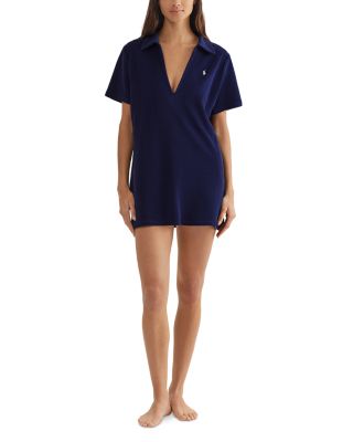 Polo Ralph Lauren - Collared Cover Up T Shirt Dress
