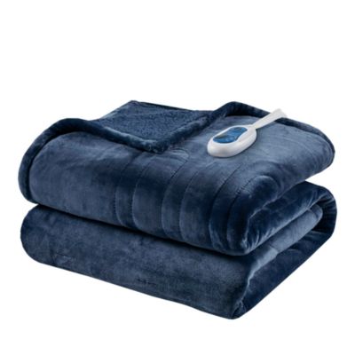Beautyrest - Heated Microlight to Berber Throw, 60" x 70"