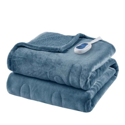 Beautyrest - Heated Microlight to Berber Throw, 60" x 70"