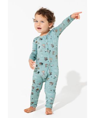 Unisex Mushroom Cycle Convertible Footie - Baby