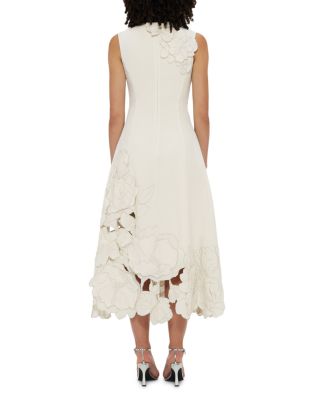 Cleo Applique Sleeveless Midi Dress