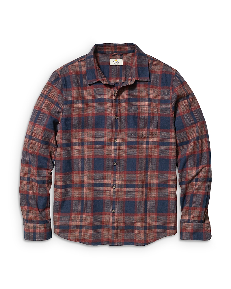 MARINE LAYER TAHOE FLANNEL SHIRT