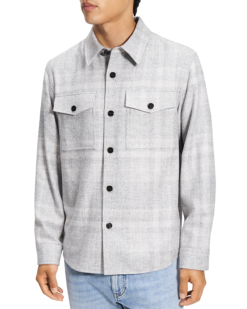 Theory Baltic Printed Overshirt