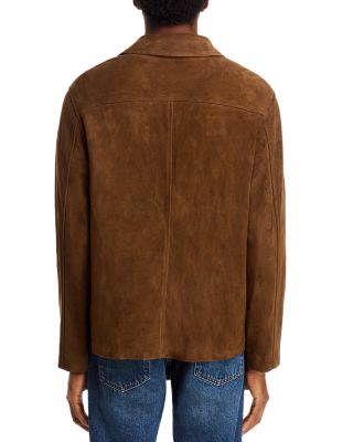 Regular Fit Suede Jacket
