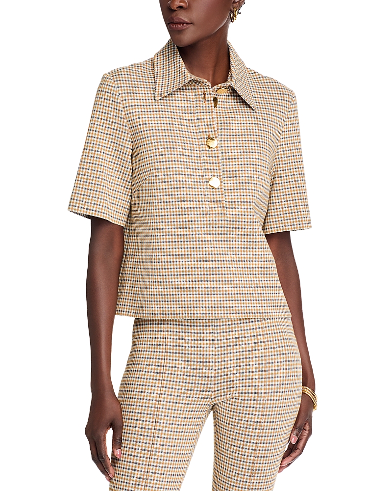 Rosetta Getty Boxy Polo Shirt