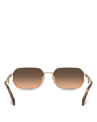 Rectangle Sunglasses, 58mm