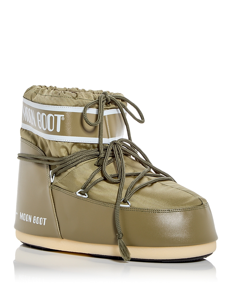 Moon Boot Men's Icon Low Cold Weather Boots In Khaki