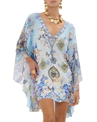 Raglan Sleeve Tunic Swim Cover-Up in Al Manial Palace Memoirs
