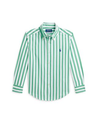 Ralph Lauren - Boys' Striped Cotton Poplin Shirt - Little Kid, Big Kid