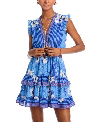 Bell - Olivia Floral Print Mini Dress